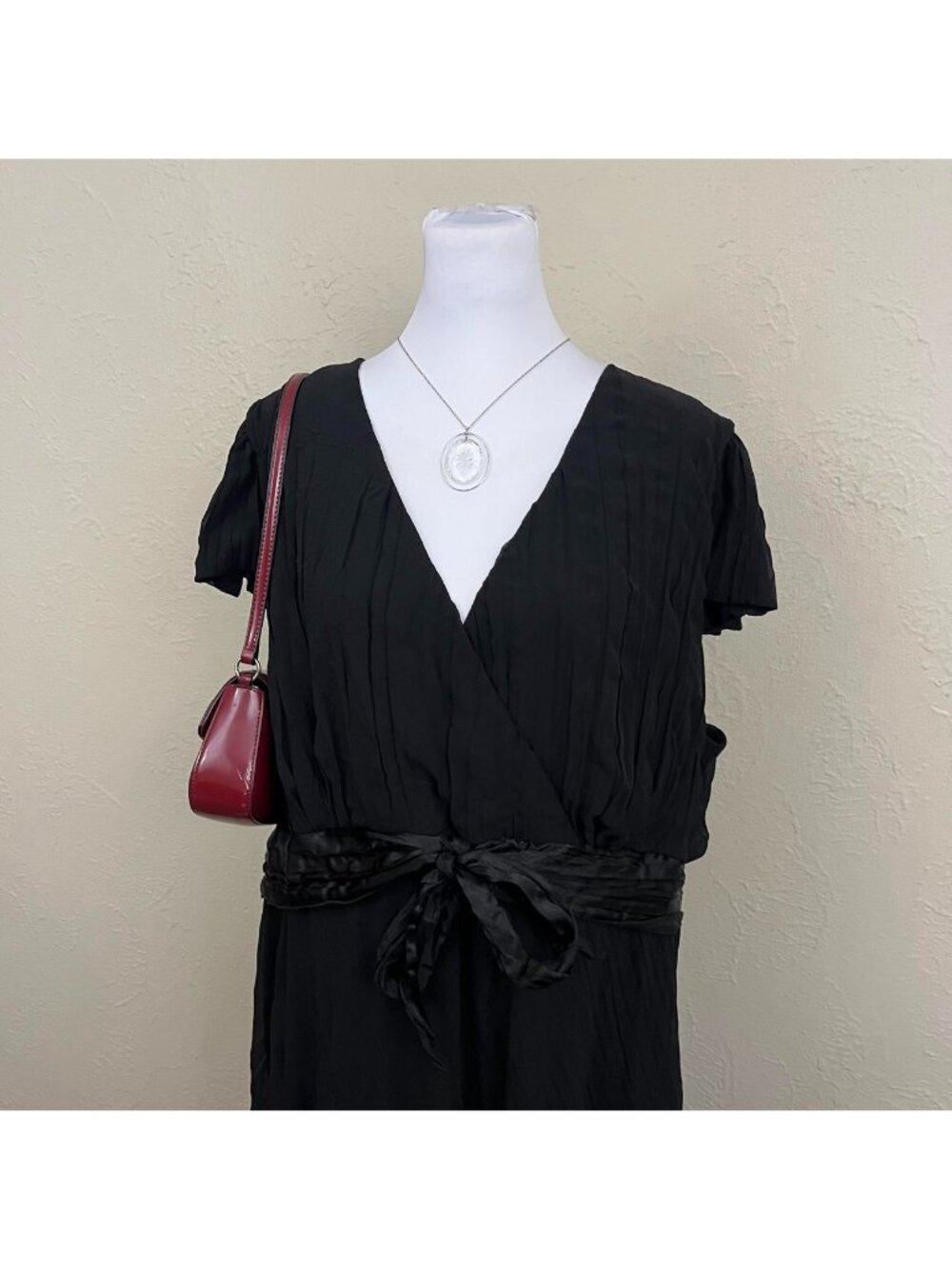 90s plus size goth dark romantic whimsygoth special occasion dress - Picture 2 of 8